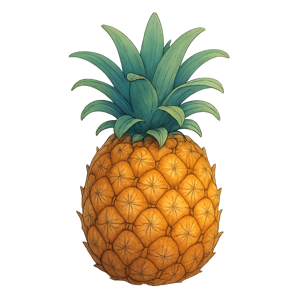 pineapple sticker