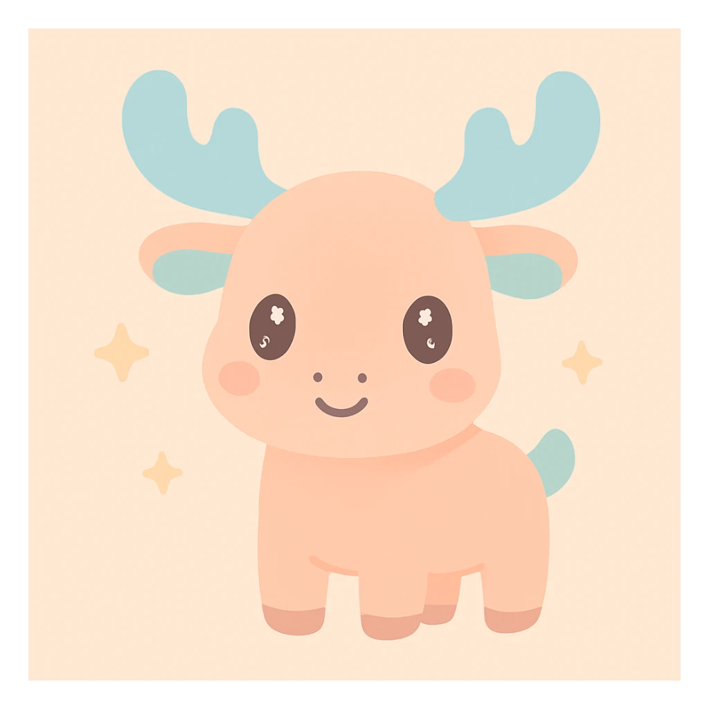 Moose sticker