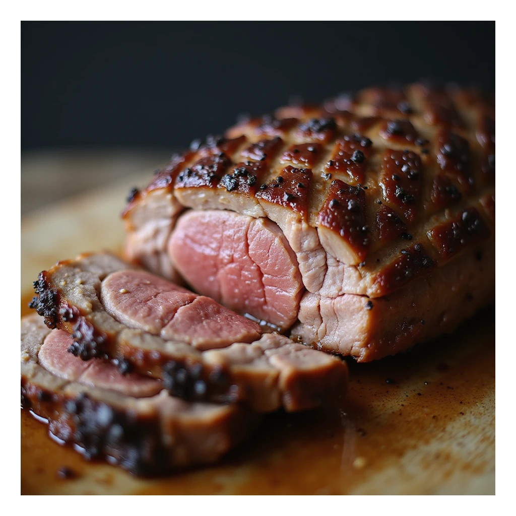 realistic brisket, juicy and tender, focus on the meat texture, no background sticker