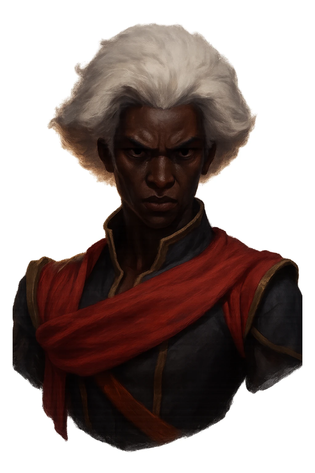 Separate the top left character from the group in the reference image into its own image, upscale for clarity, and remove the background to produce a transparent PNG. Focus on clear details and isolation of the character. sticker