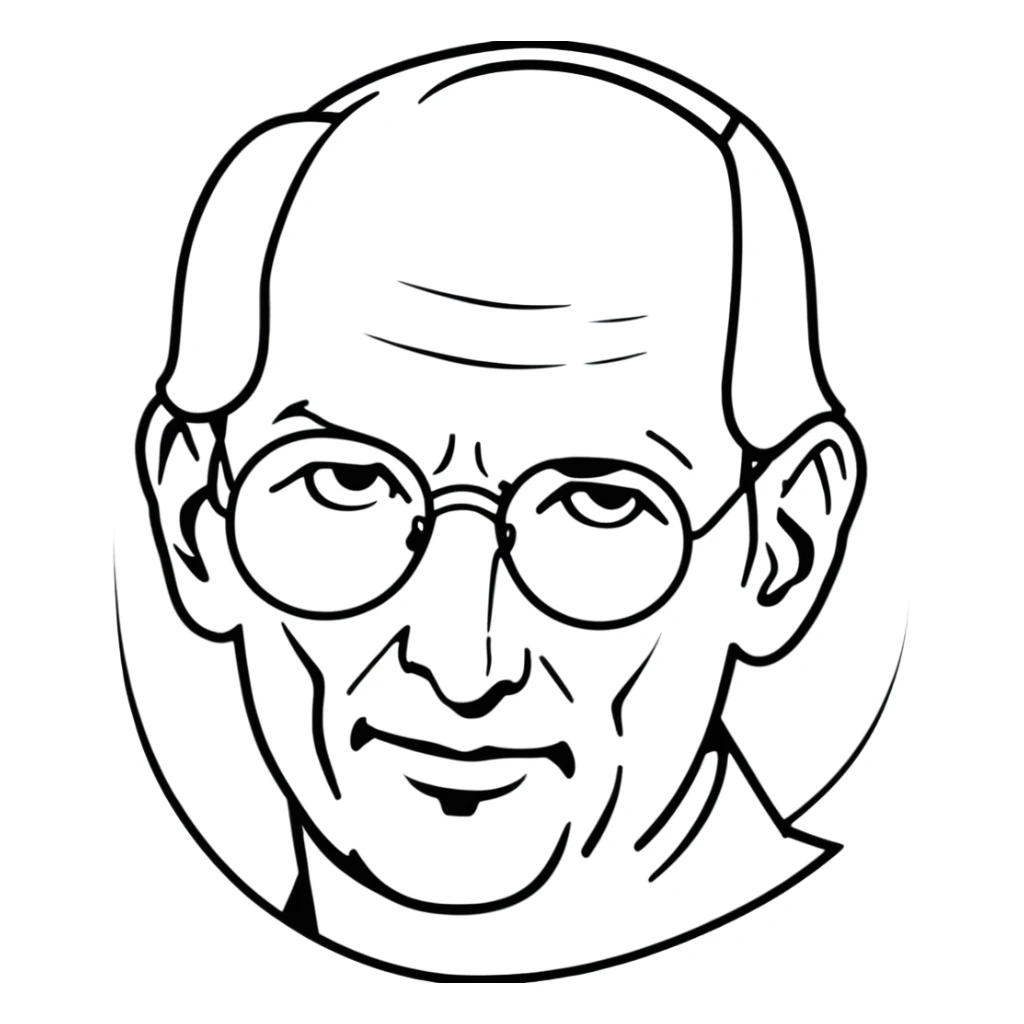 steve jobs sticker