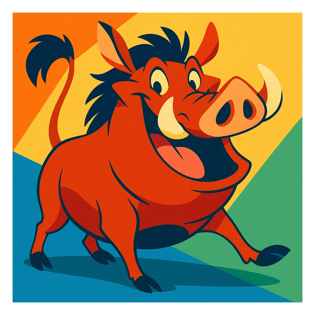 Pumbaa sticker