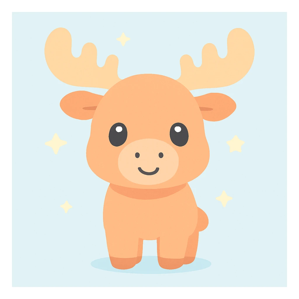 Moose sticker