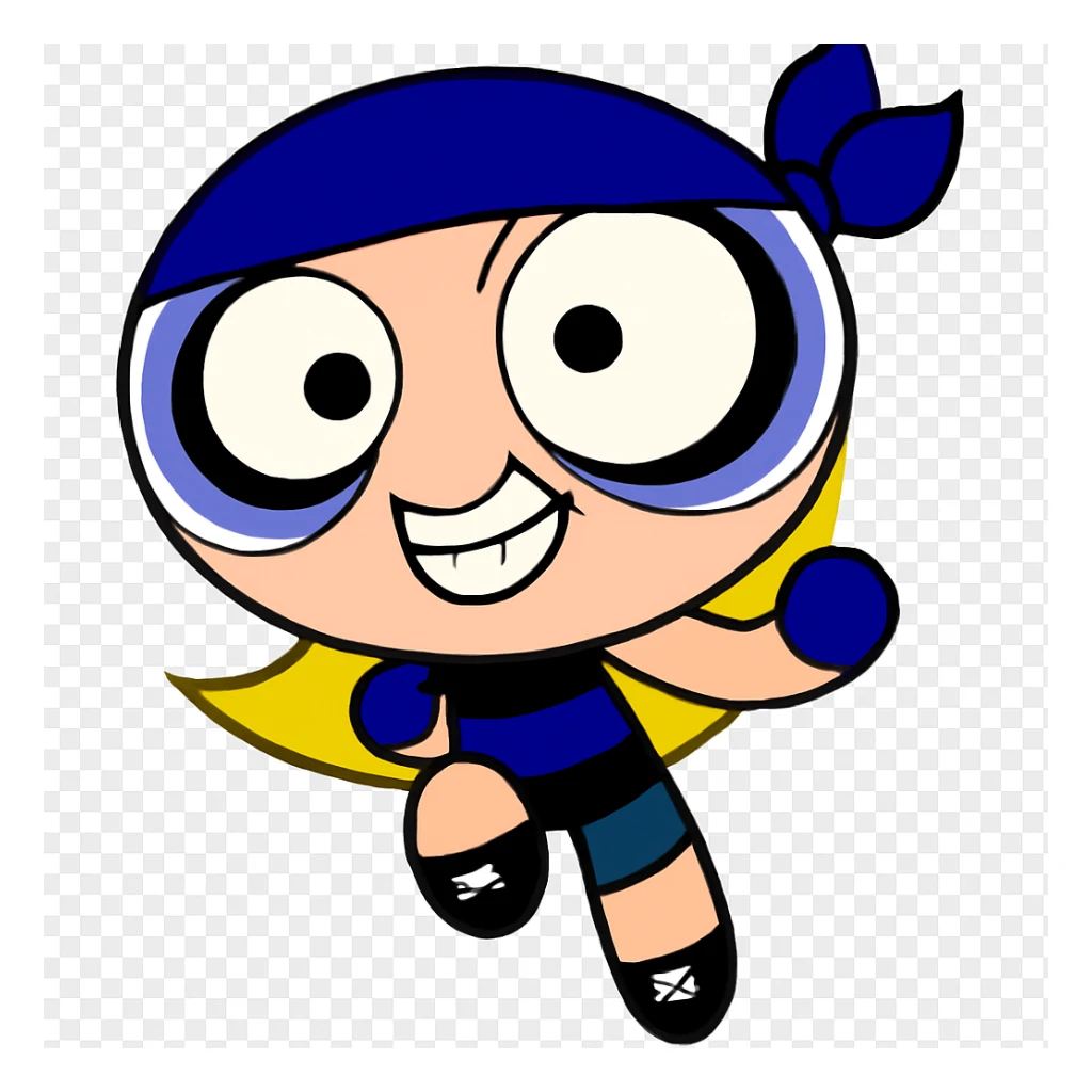 Keep the picture quality and style exactly the same. Change only the eyes and mouth to give an odd, unusual expression such as a lopsided grin, wide uneven eyes, or an awkward surprised look. No other changes. sticker