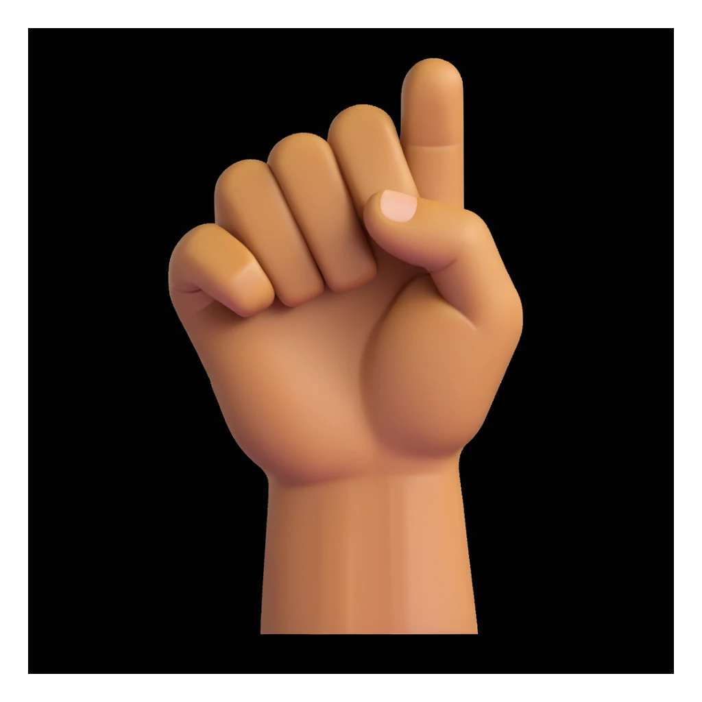 Black Lives Matter raised fist unity bold impactful emoji style no text sticker