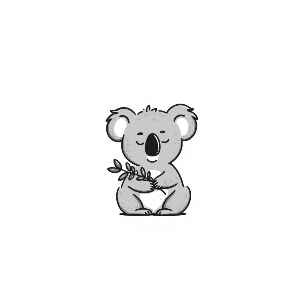 Koala sticker