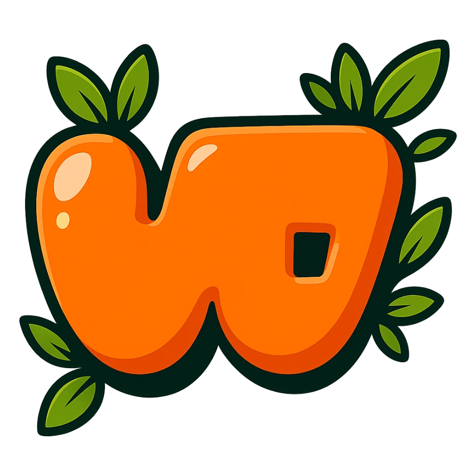 Plump, extra rounded cartoon-style Twitch logo, soft and puffy, with bold black outline, expressive shadows, glossy highlights, and bright leaves around the logo. No sharp corners, no background. Match the reference style closely, emphasize contours, shadows, and highlights as in the reference image. sticker
