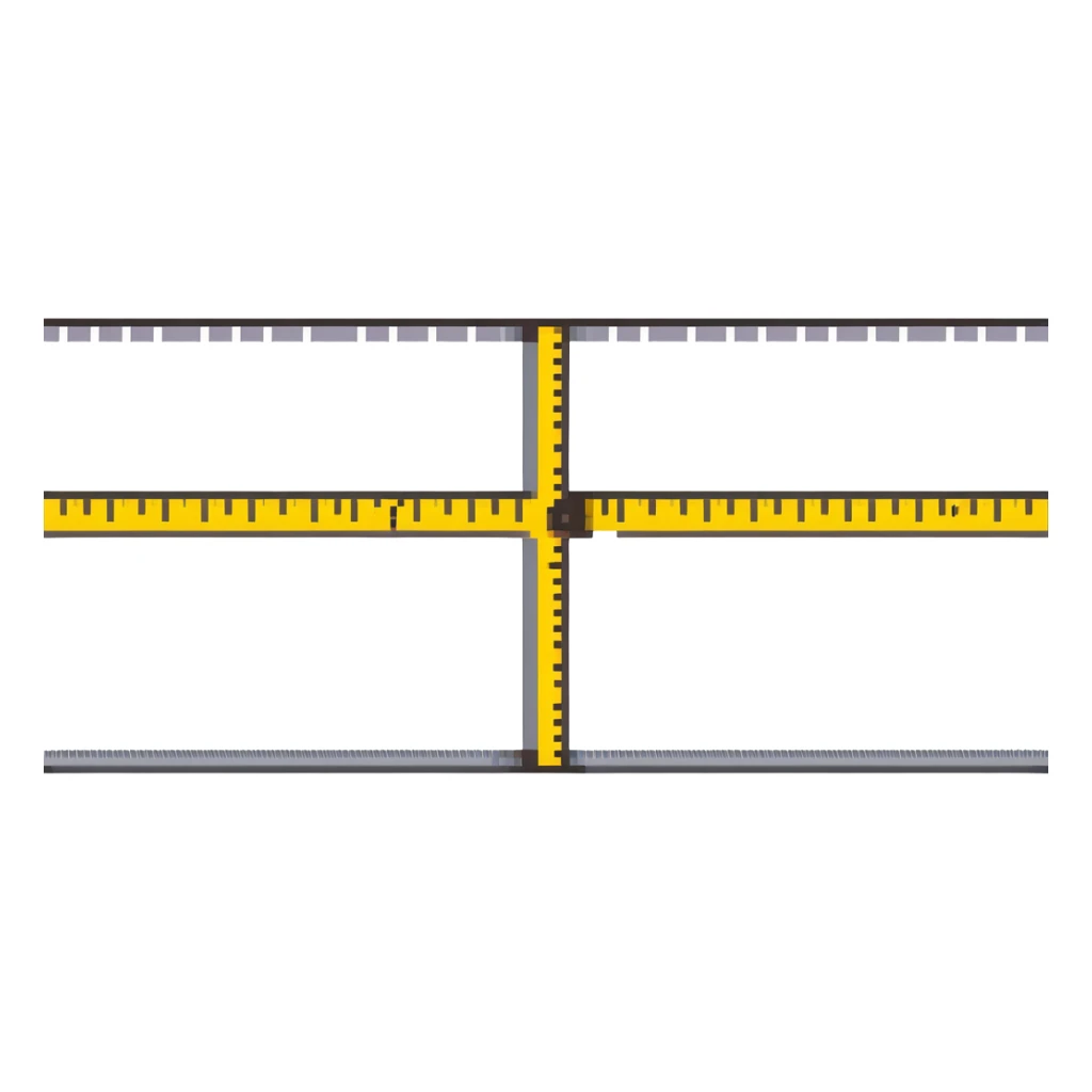 A beautiful press, with a measuring tape forming a loop around the waist, clear lines, easy to identify, without text sticker