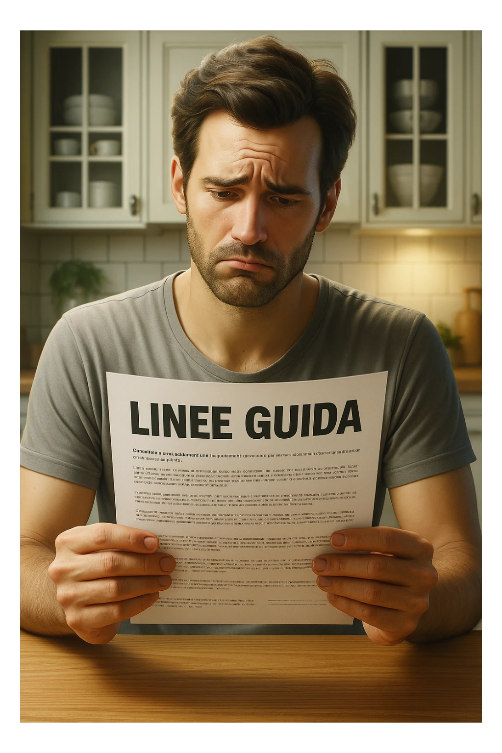 FALLA IDENTICA A QUESTA MA SUL FOGLIO SCRIVI "LINEE GUIDA" IN ITALIANO sticker