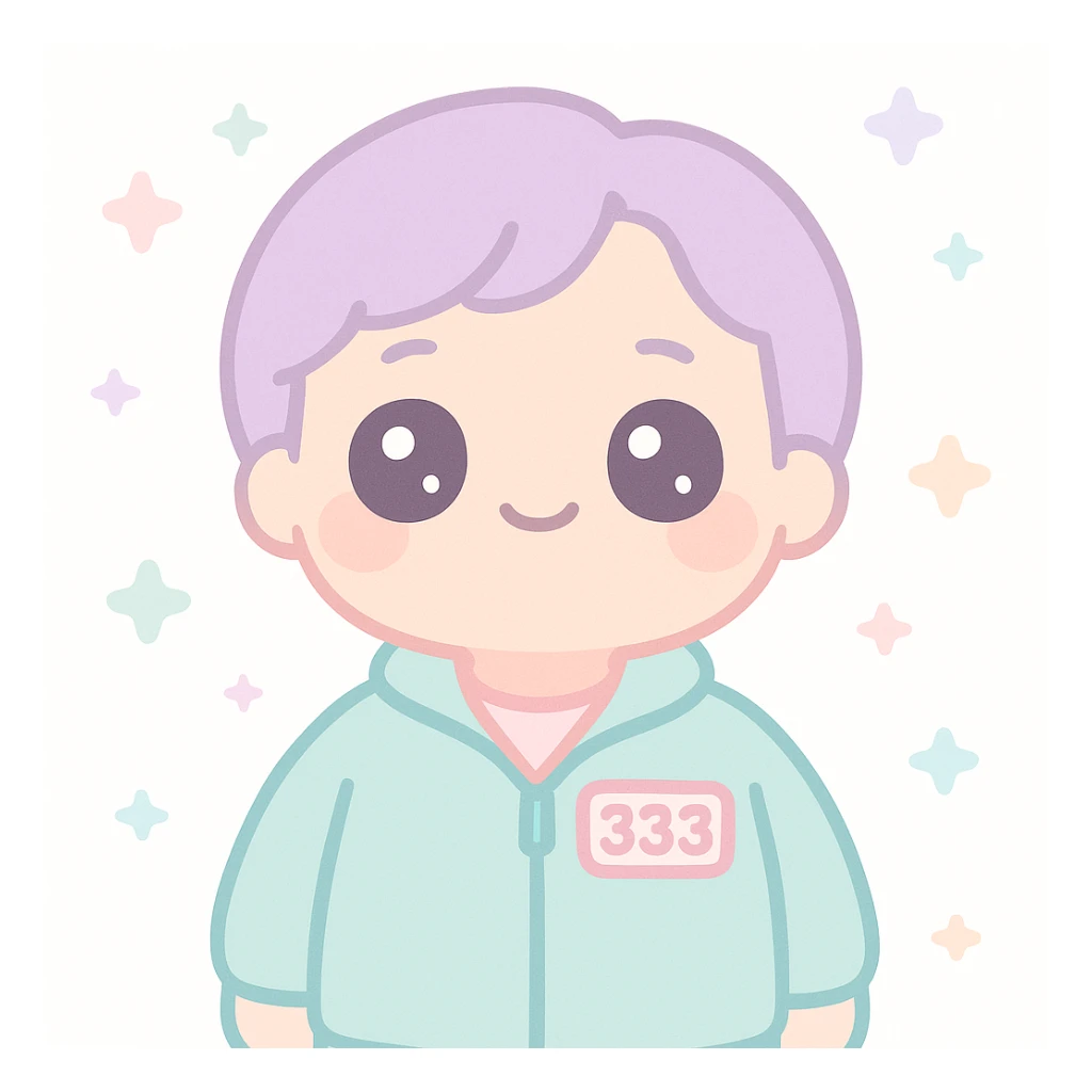 Player 333 From Squid Games sticker