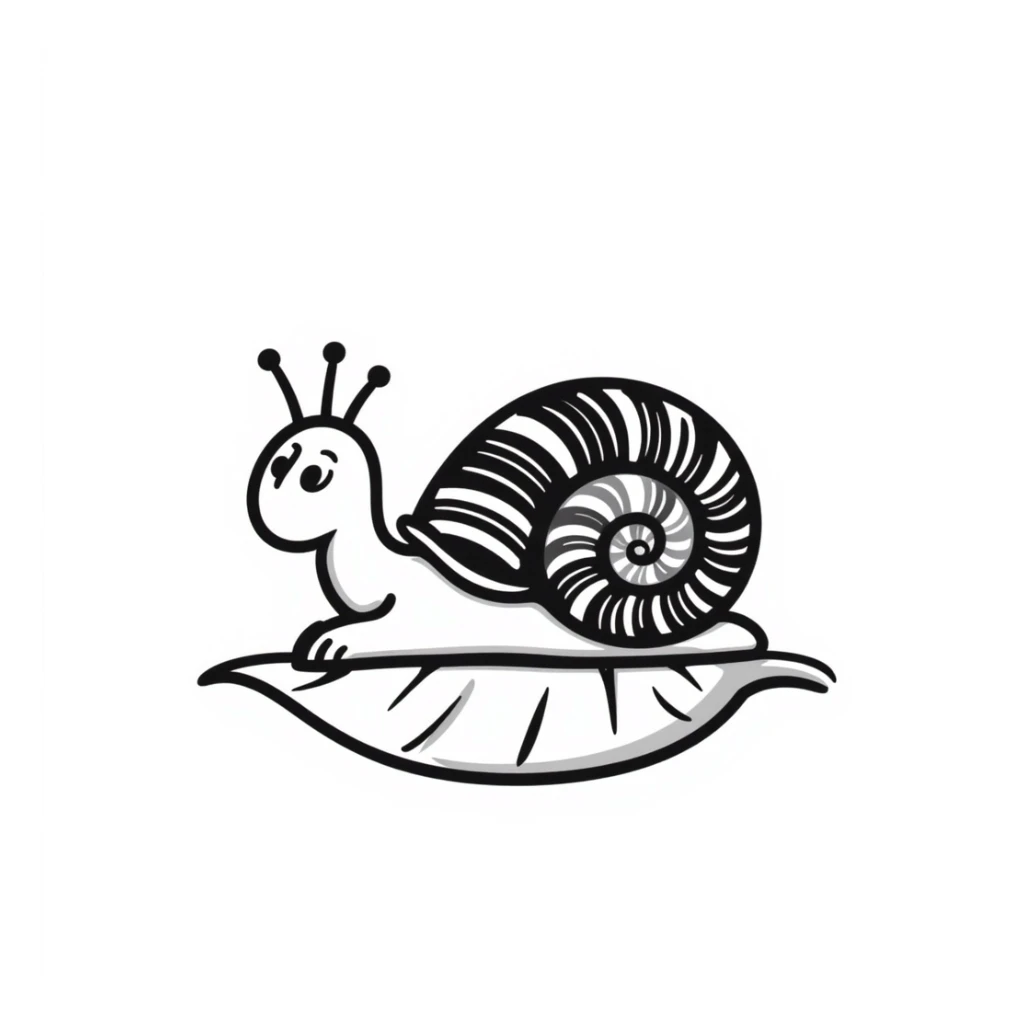 Snail sticker