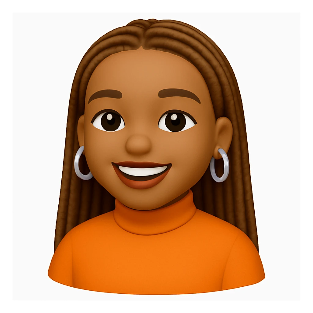 A 3D Apple-style emoji version of the uploaded image, preserving its colors, shapes, textures, and overall design, simplified into emoji form while keeping key details recognizable. Smooth glossy finish, soft shadows, high-quality render, minimal background sticker