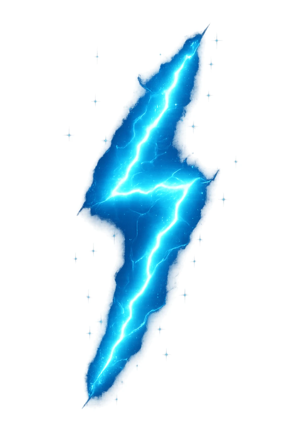 fulmine come se fosse energia sticker