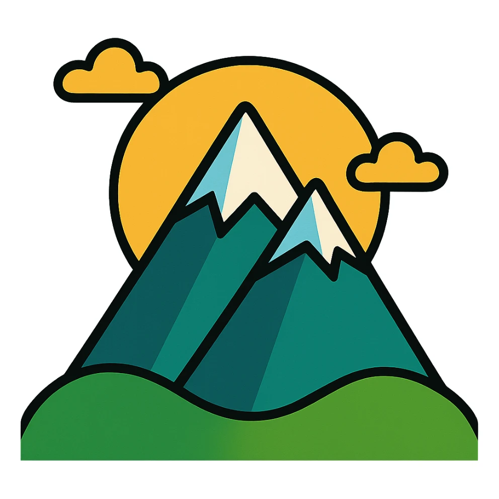 little alchemy style icon
subject: mountain
border: medium-black sticker