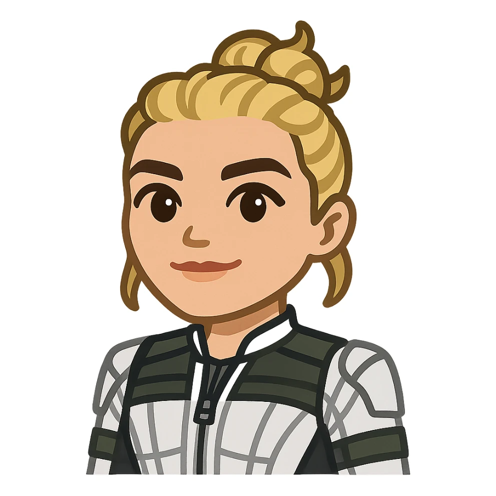 twitter emoji style yelena belova played by florence pugh, marvel superhero sticker