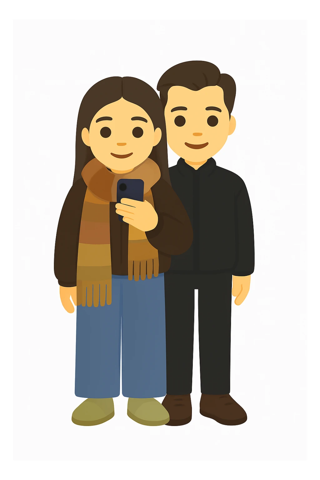 This is my boyfriend and I, make us into an emoji  sticker