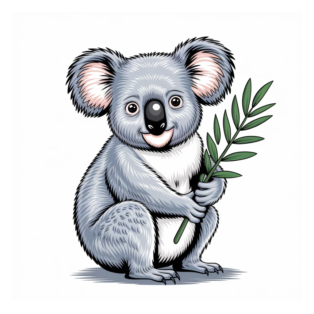 Koala sticker