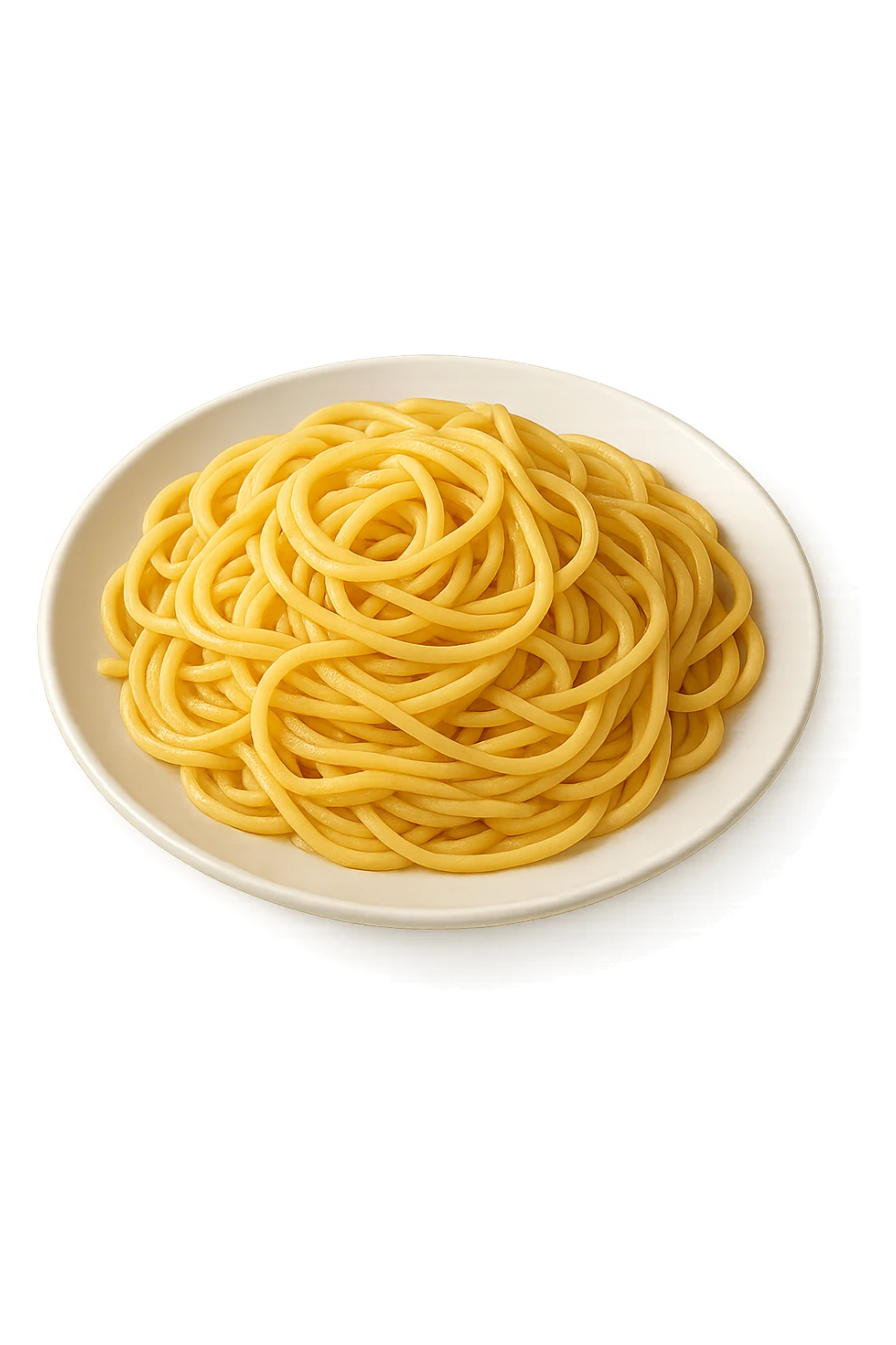 Pasta cucinata su un piatto sticker