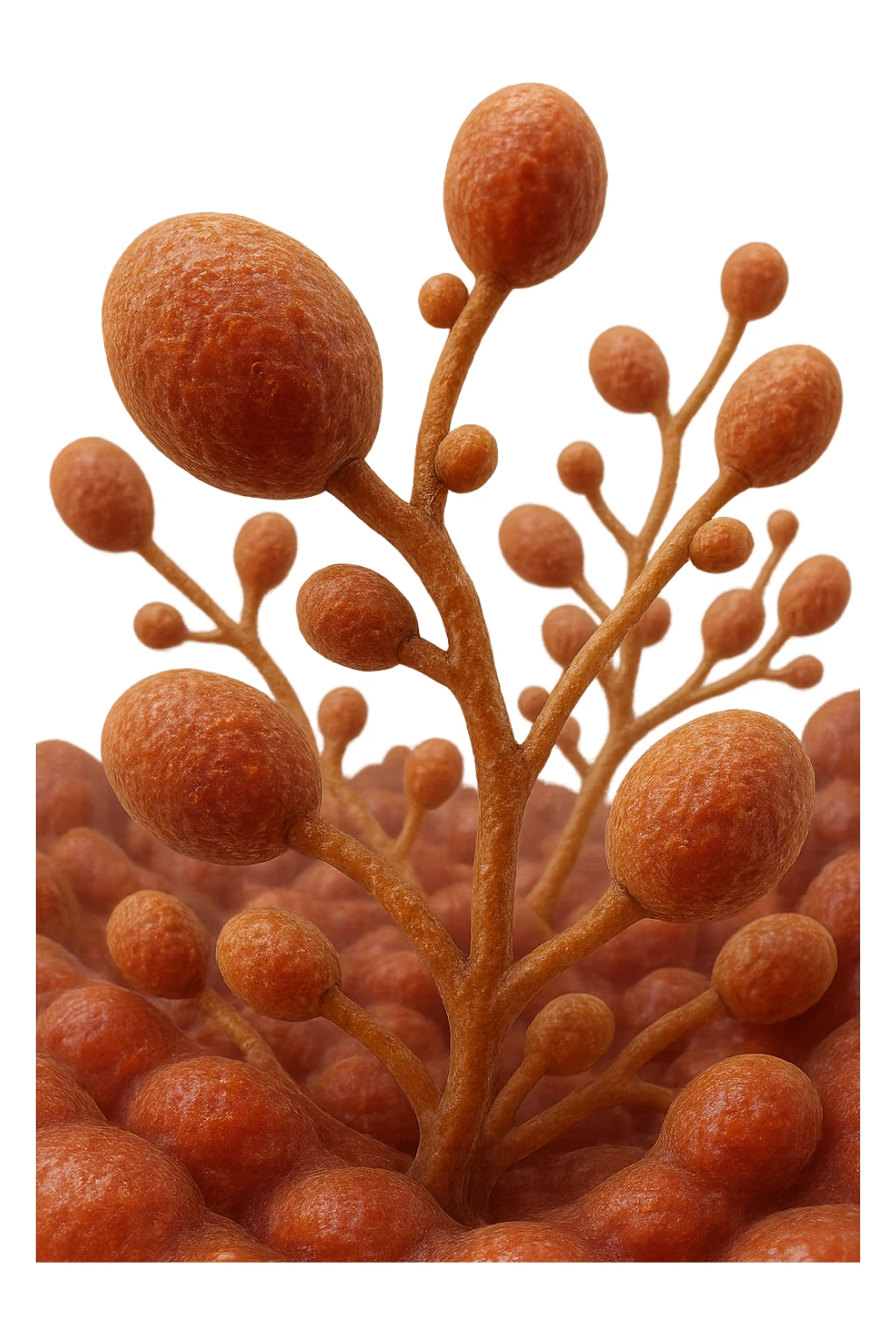 CANDIDA INTESTINALE, IPERREALISTICA 4K sticker