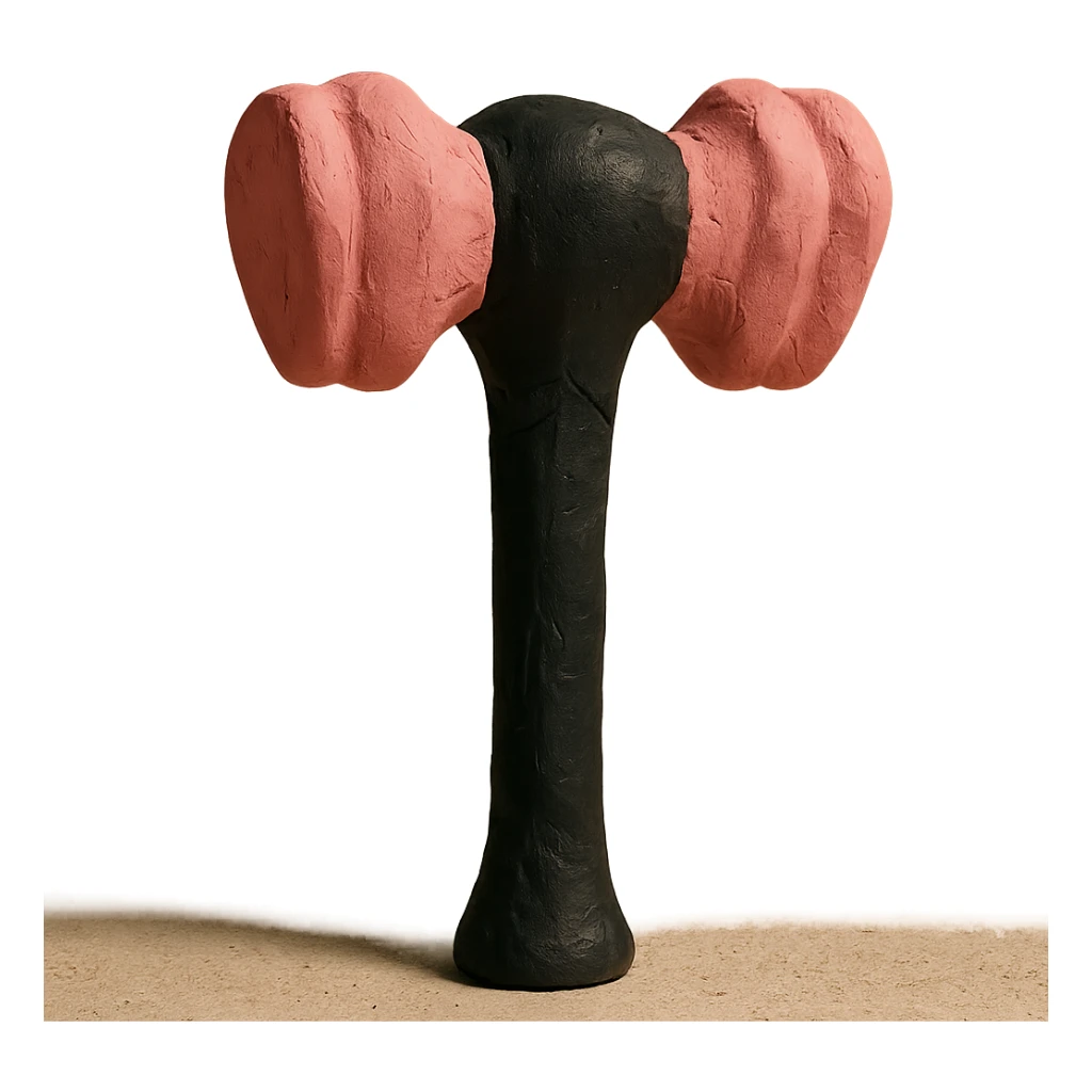 BLACKPINK-inspired gothic lightstick, no hearts, textured and bold, black and pink sticker