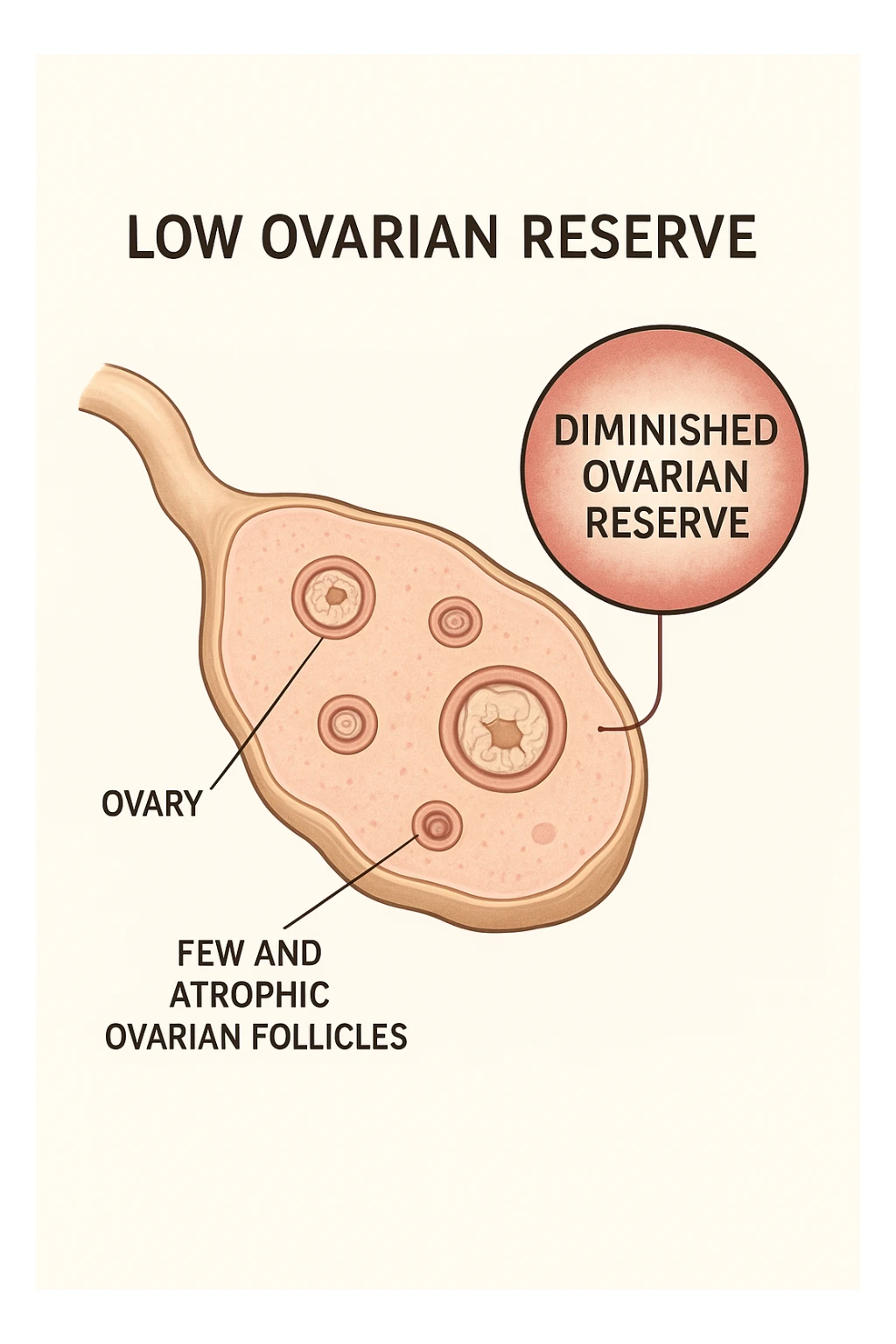 riserva ovarica bassa sticker
