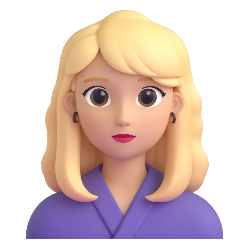 Tyler the Creator IGOR character with blonde hair sticker