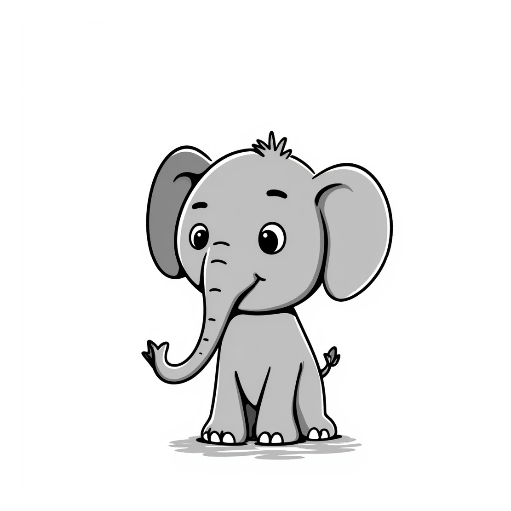 Elephant sticker