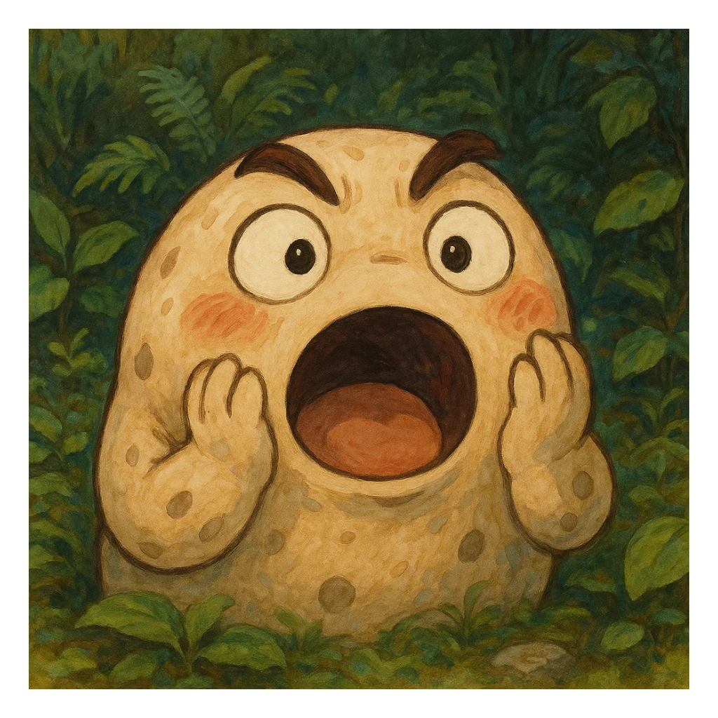 unique gaming emote, whimsical and detailed, expressive face sticker