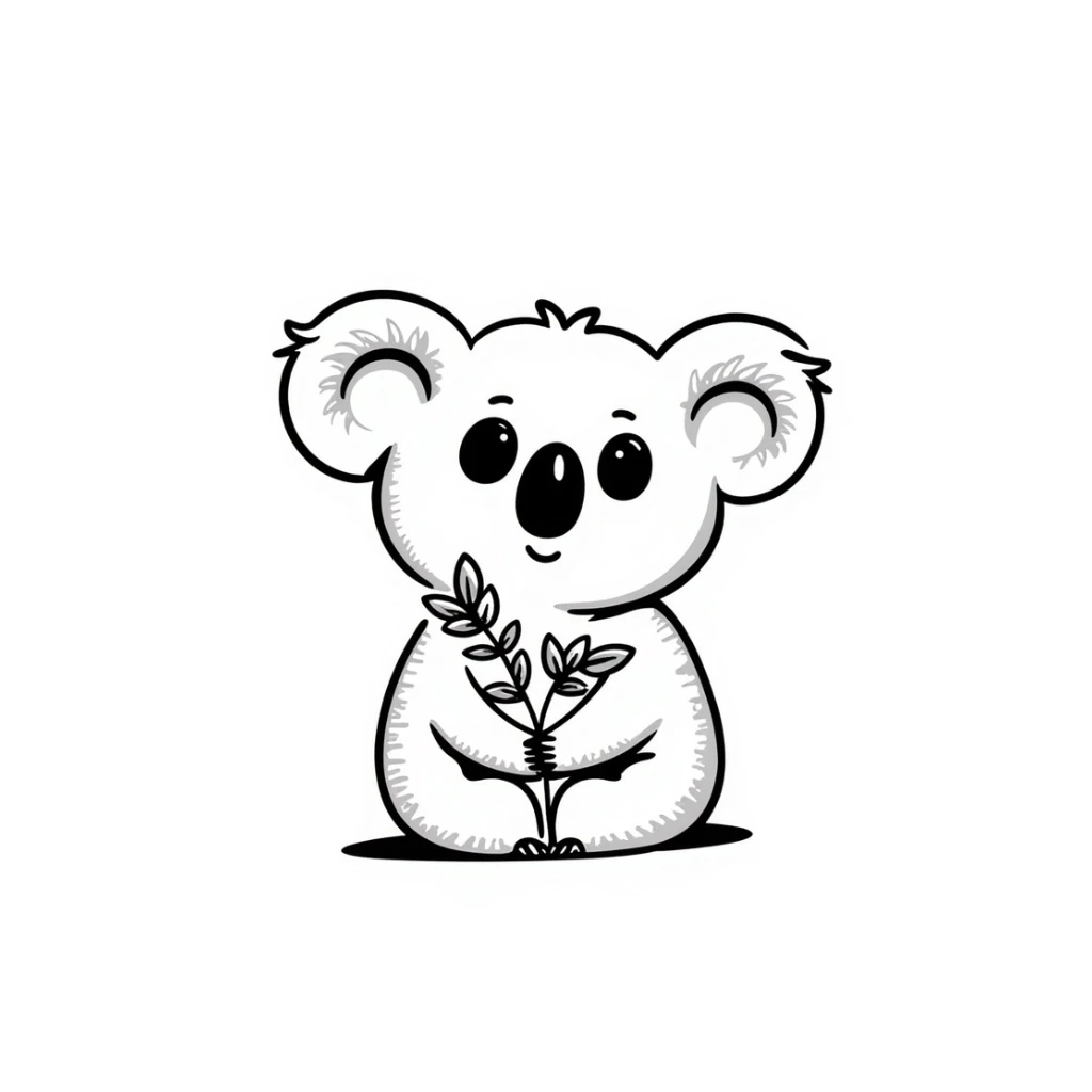 Koala sticker