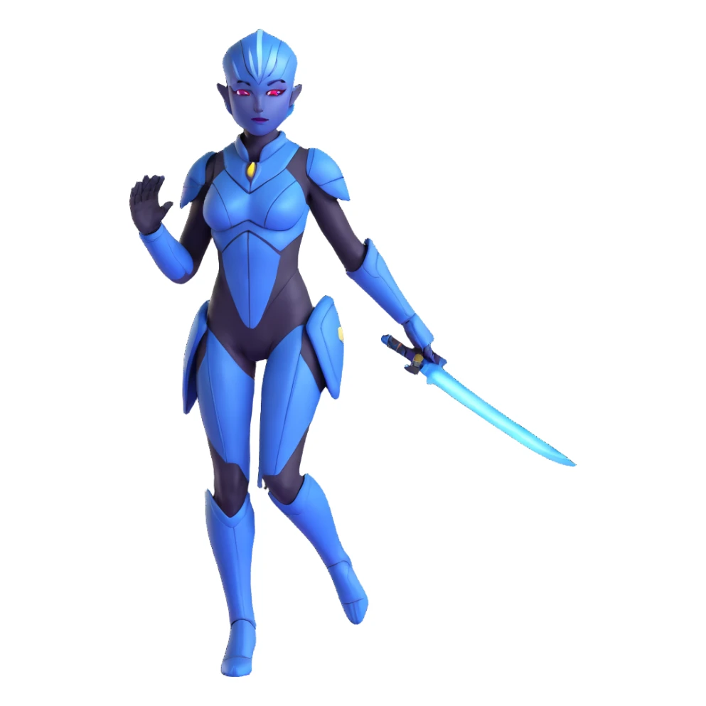 Liara T'Soni from Mass Effect sticker