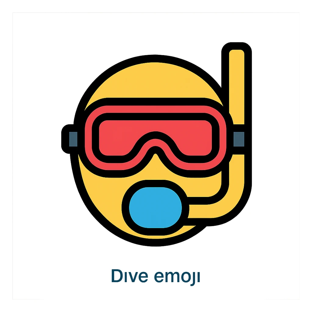 dive emoji sticker