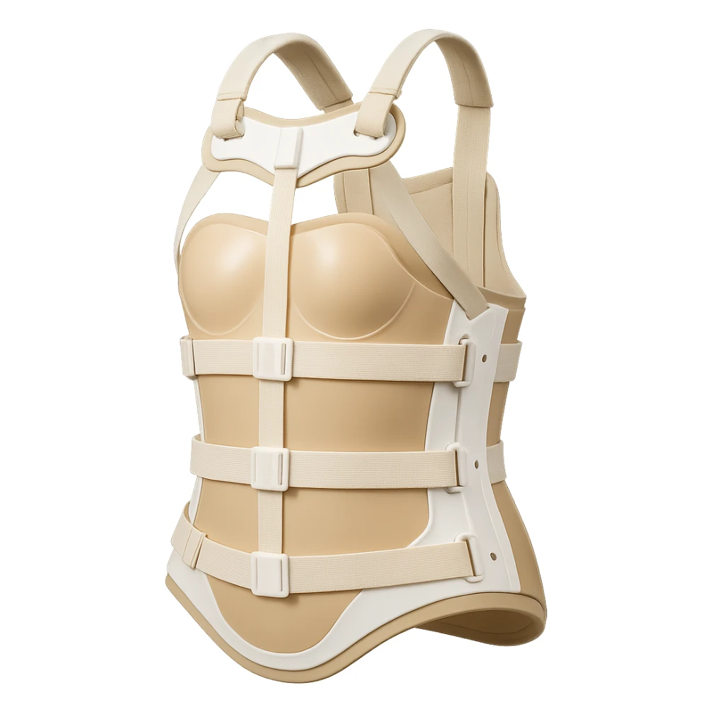 Busto Ortopedico senza sfondo sticker