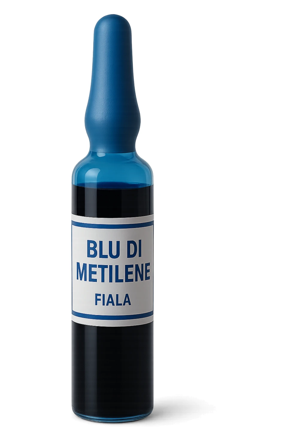 Blu di Metilene fial in italiano sticker