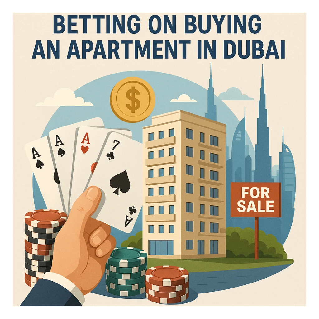 Betting on buying an apartment in Dubai sticker
