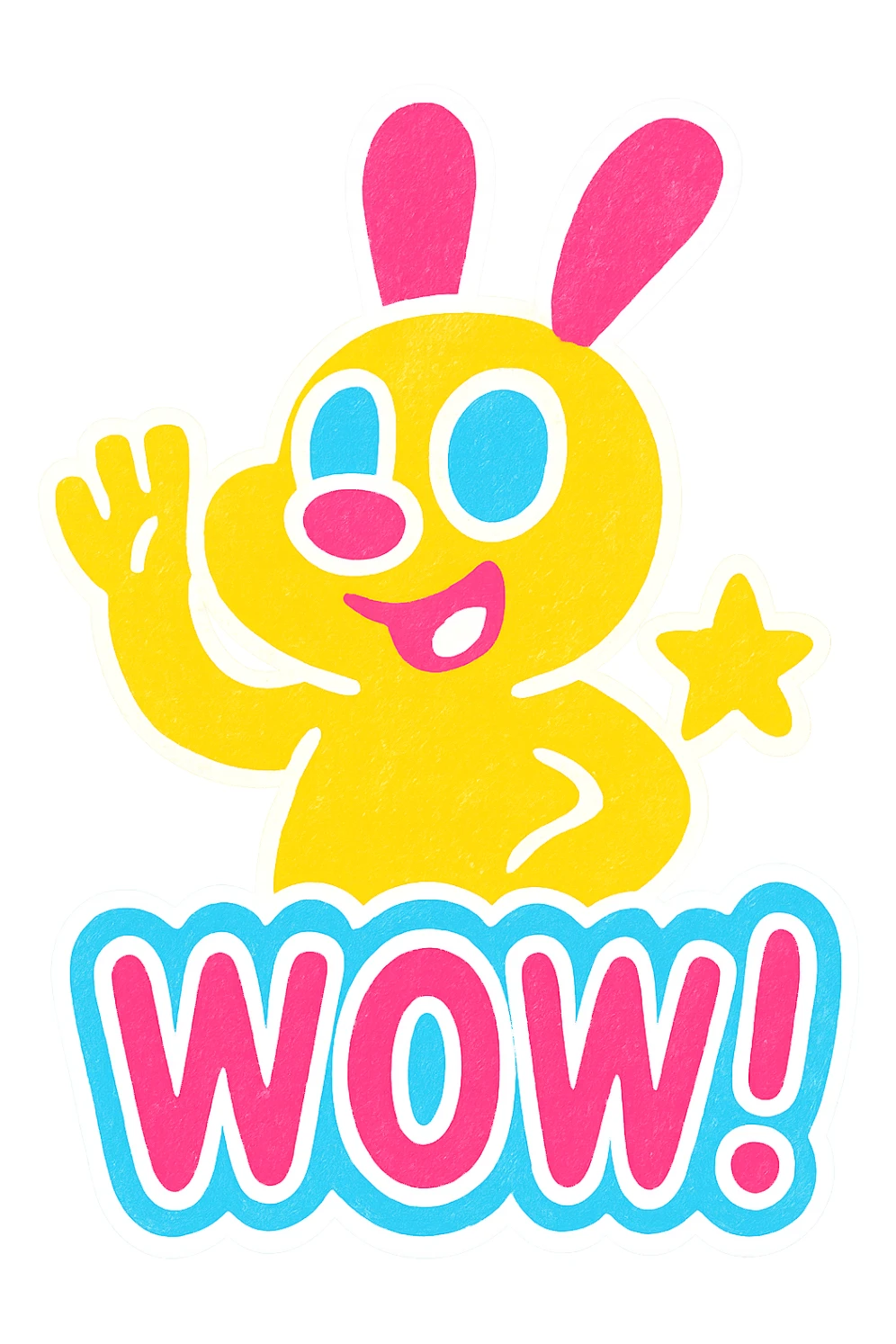 PERFECTO SOLO QUE LOS BORDES DE LOS ELEMENTOS Y LETRAS DEBE SER BLANCO sticker