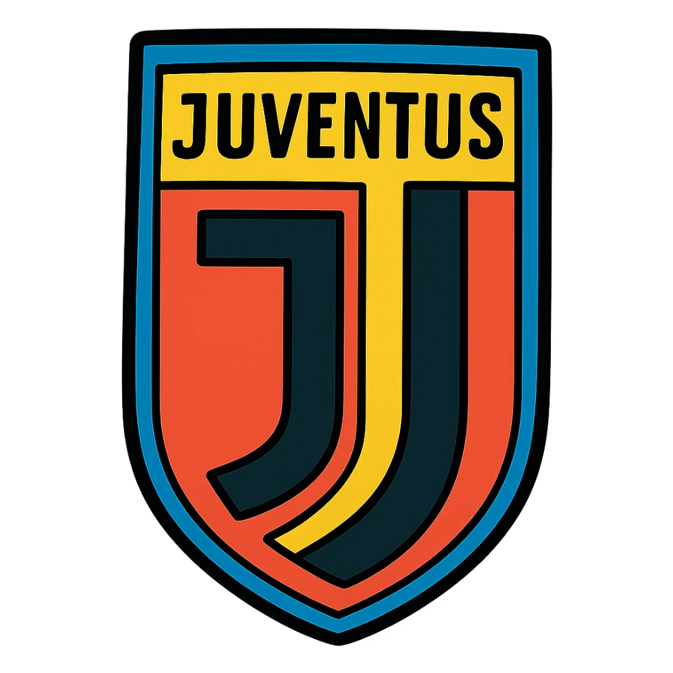 Juventus football club logo sticker