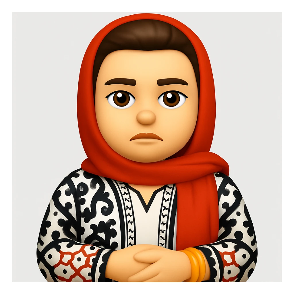 A 3D Apple-style emoji version of the uploaded image, preserving its colors, shapes, textures, and overall design, simplified into emoji form while keeping key details recognizable. Smooth glossy finish, soft shadows, high-quality render, minimal background sticker