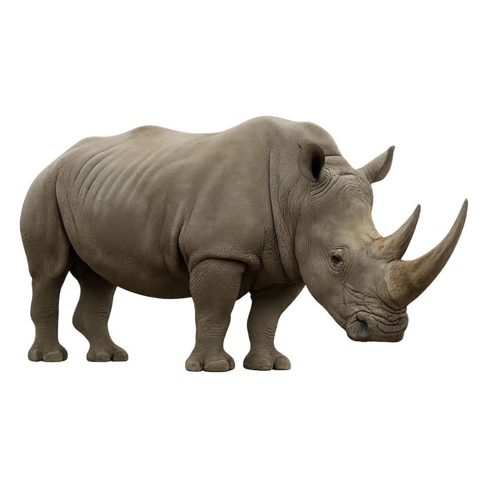 Rhino sticker