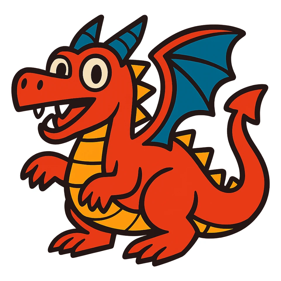 dragon sticker