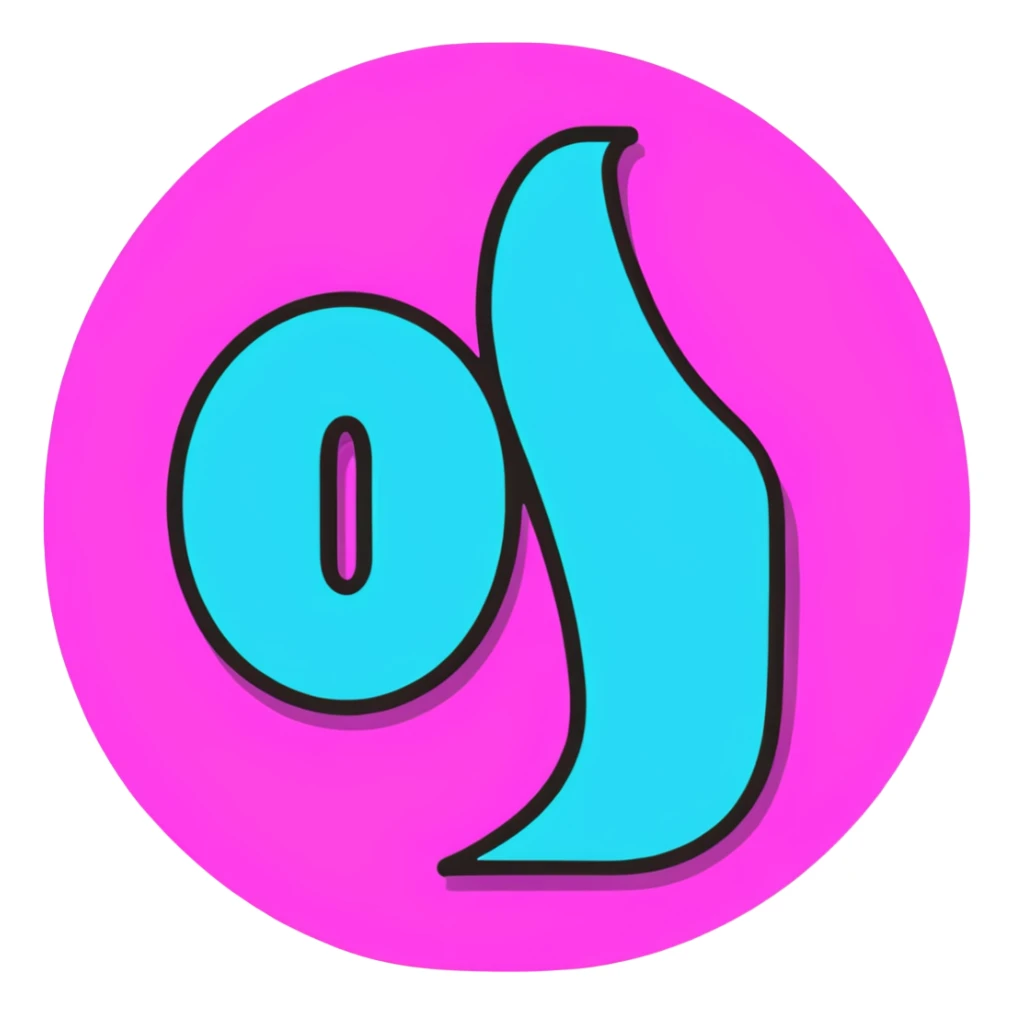 Minimalist sticker with white 'tt' letters on a black circle with cyan, magenta, and yellow dots below, NEW DROP text with street style influence sticker