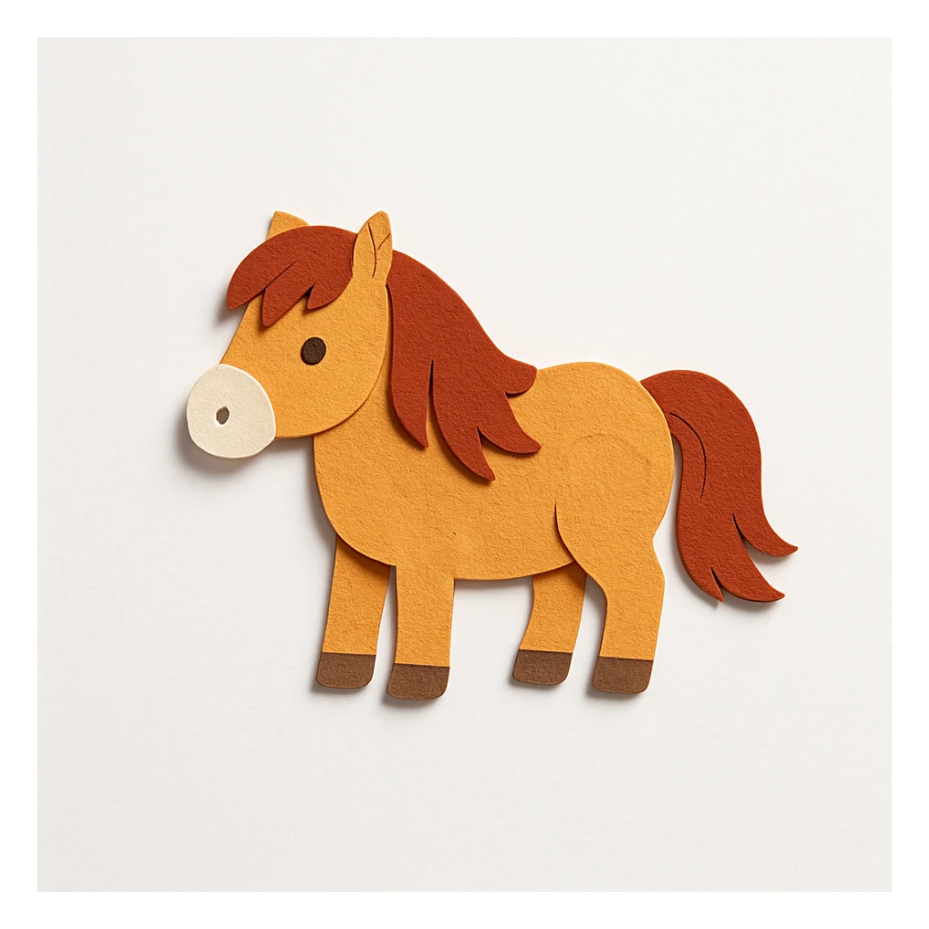 miniature shetland pony sticker