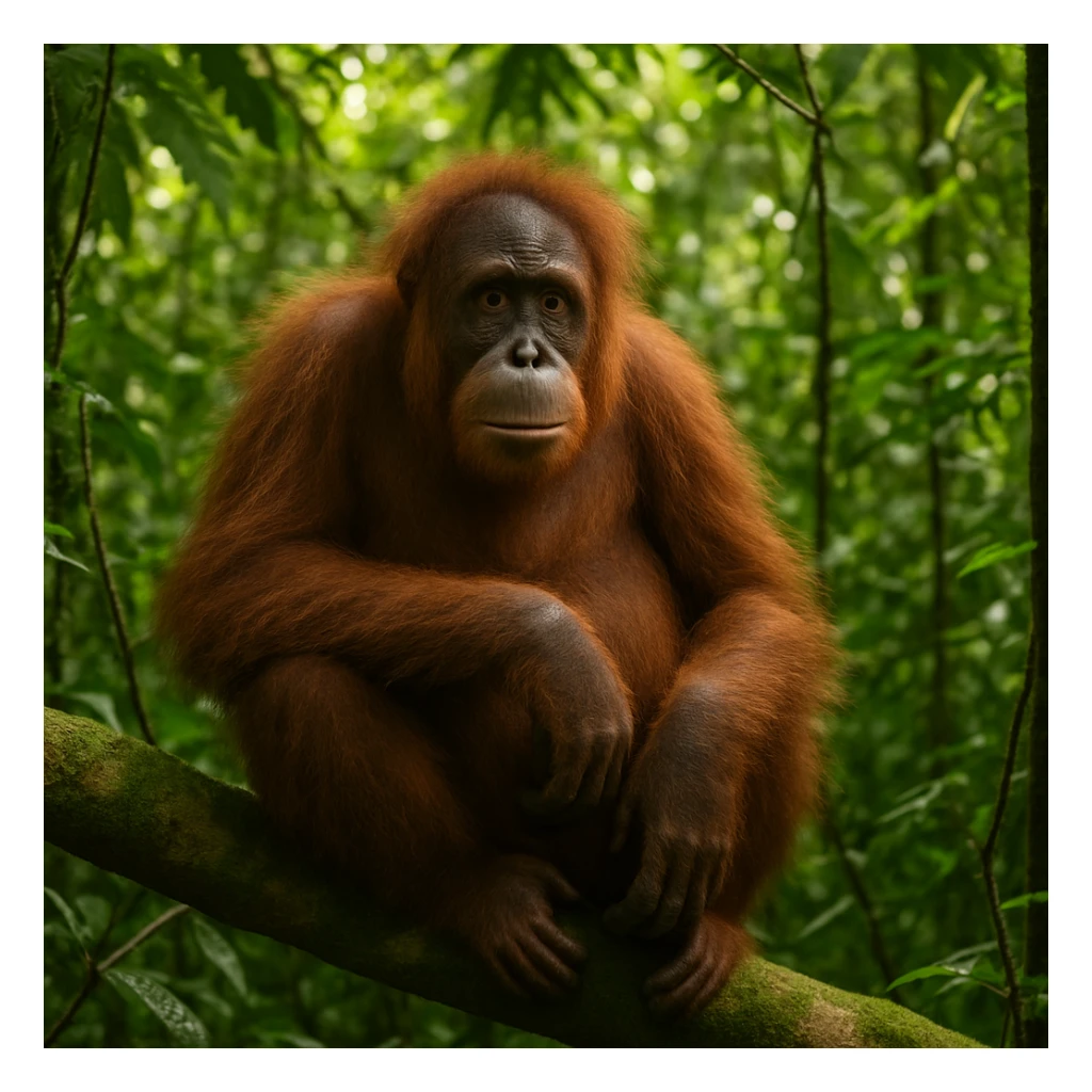 Orangutan sticker