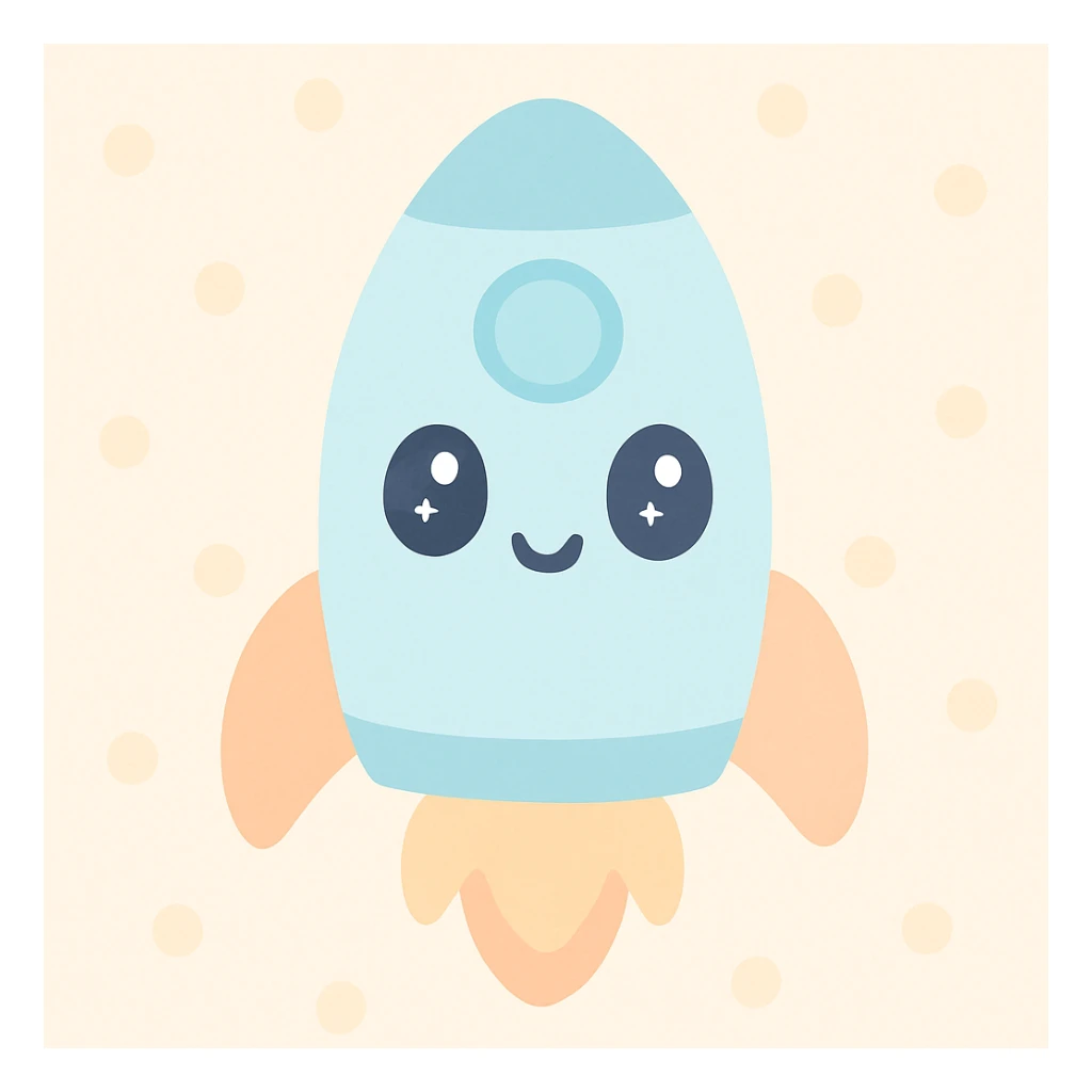 rocket sticker