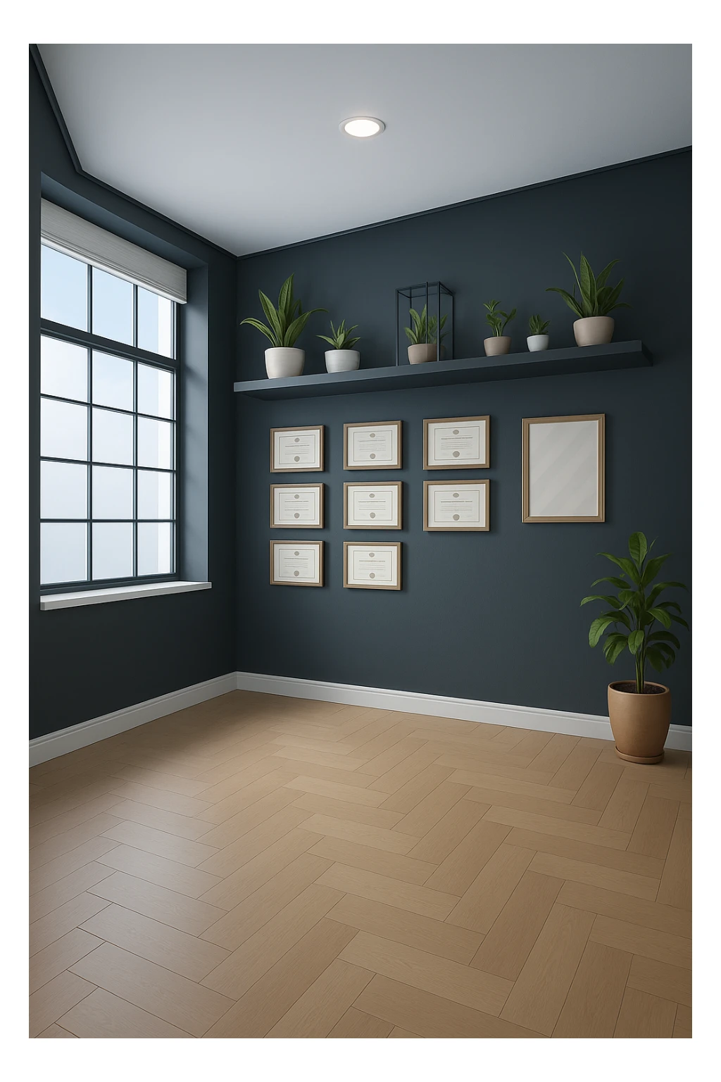 faMMI QUESTA STANZA SENZA LE PERSONE E SENZA LETTINO, SOLO LA STANZA. FALLA MOLTO PIù LUMINOSA CON LUCI PIù FREDDE E MODERNE, NON LUCI GIALLE sticker