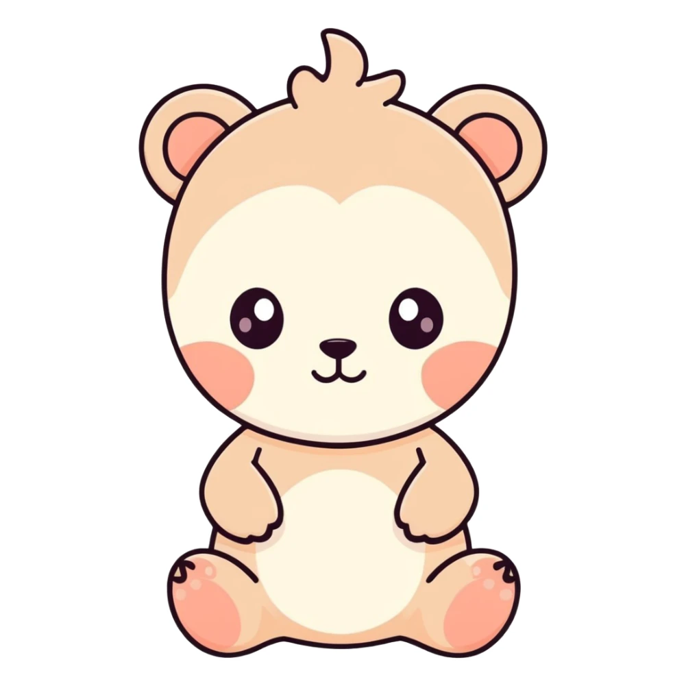 Skincare ositos niñas y todo sticker