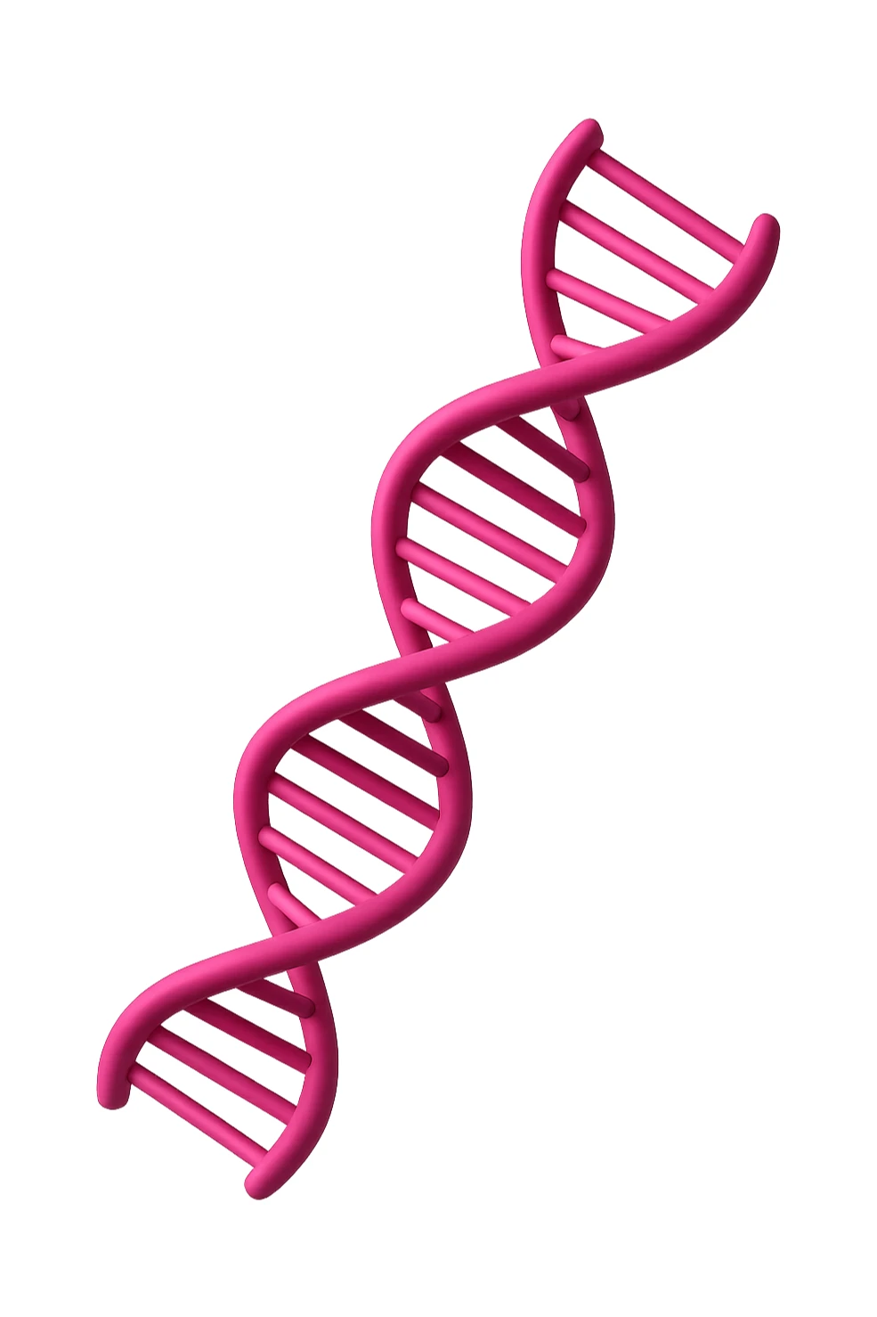 DNA 3D MAGENTA FLUTTUA IN ARIA sticker