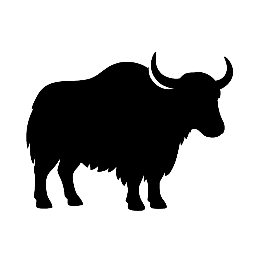 Yak sticker