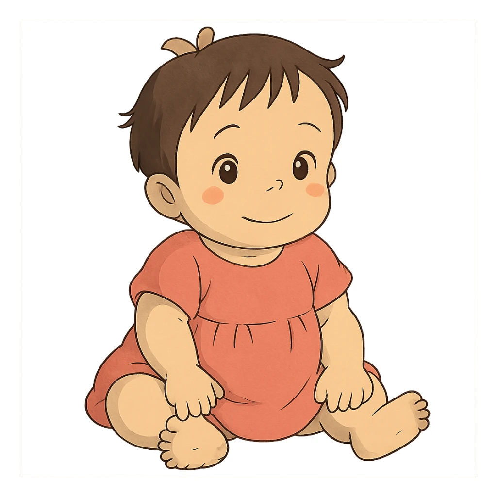 sweet baby girl sticker