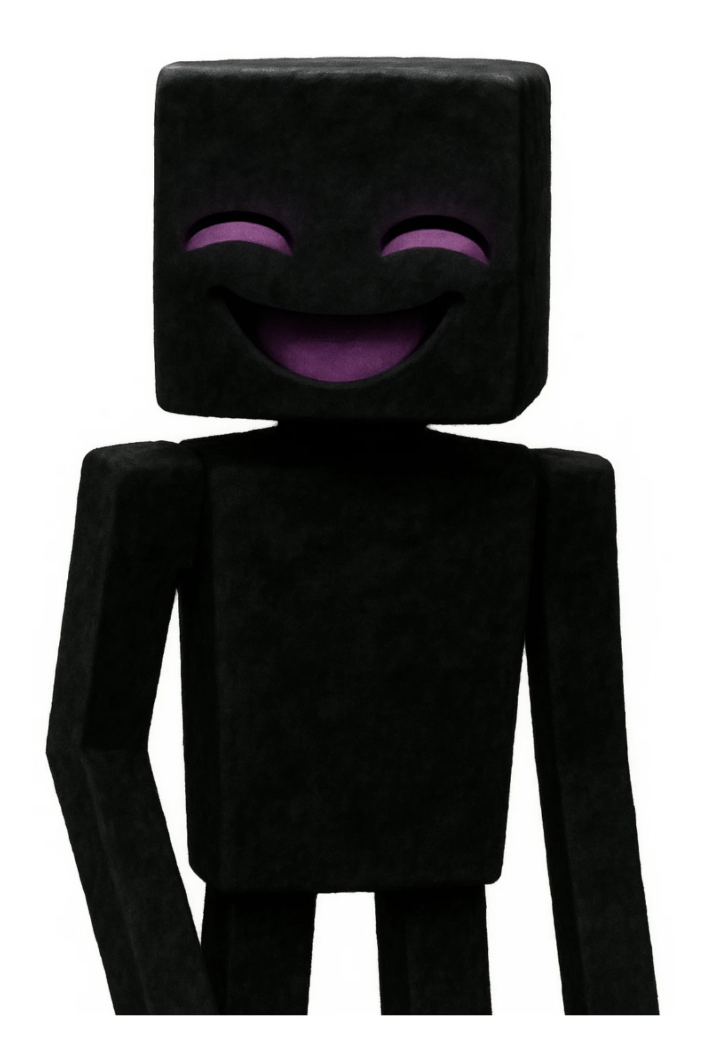 Keep the picture quality and style exactly the same. Give the character a happy expression in the same style as the reference image. sticker