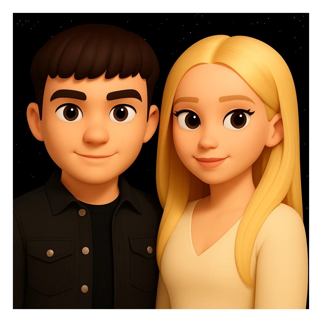 Change the shape of the girl's blouse to a different style while keeping the 3D emoji look and her overall appearance the same. Maintain the 3D emoji style characteristics in the edit. sticker